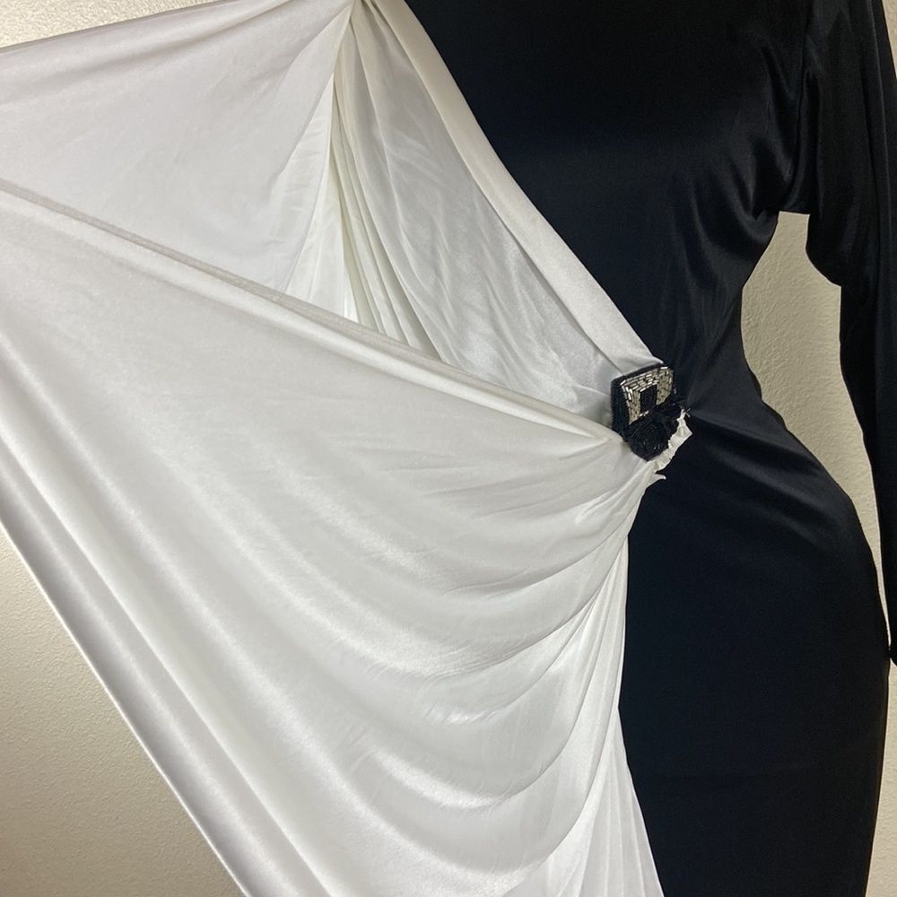 VINTAGE SUSAN ROSELLI  FOR VIJACK WOMEN DRESS SIZE 5/6 - Picture 7 of 13